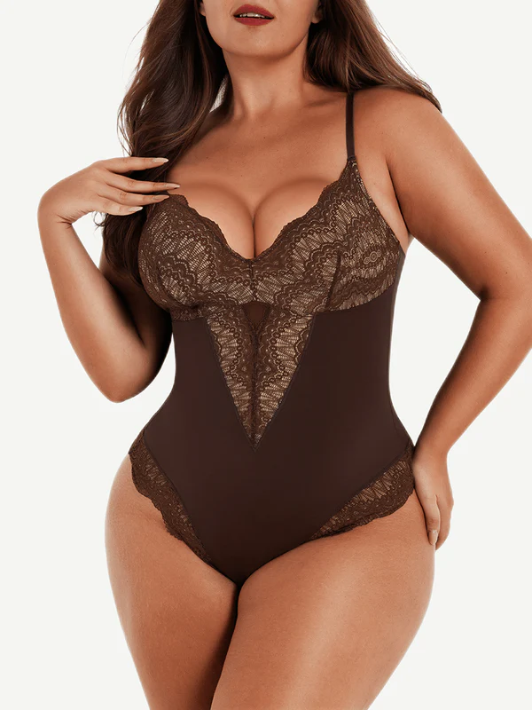 Midnight Lace Shaping Bodysuit